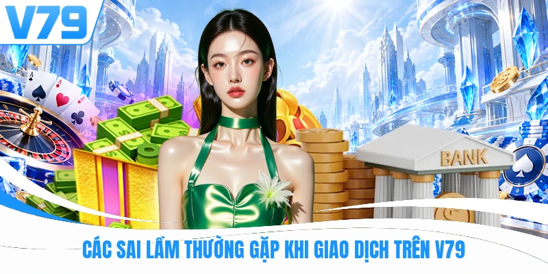 Các sai lầm thường gặp khi giao dịch trên V79
