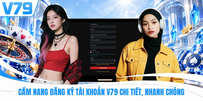 Cẩm nang đăng ký tài khoản V79 chi tiết, nhanh chóng