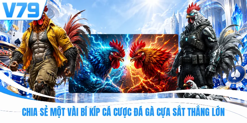 Chia sẻ một vài bí kíp cá cược đá gà cựa sắt thắng lớn