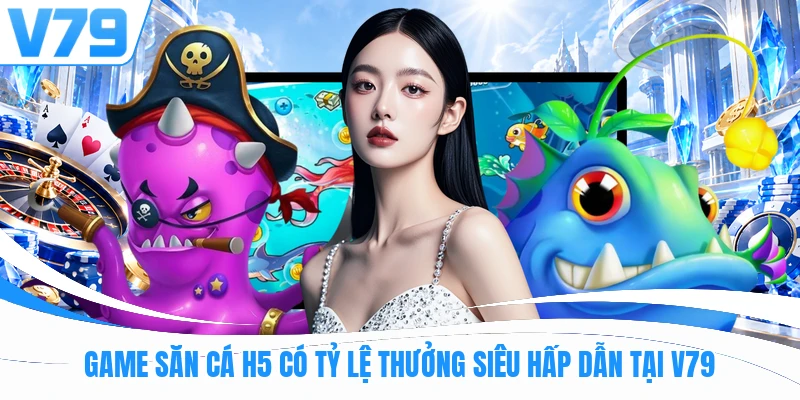 Game săn cá H5 có tỷ lệ thưởng siêu hấp dẫn tại V79
