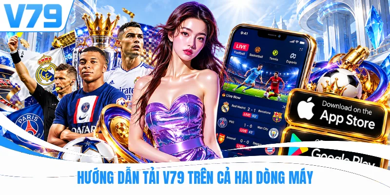 Hướng dẫn tải V79 trên cả hai dòng máy