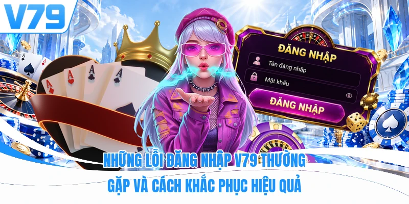 Những lỗi đăng nhập V79 thường gặp và cách khắc phục hiệu quả